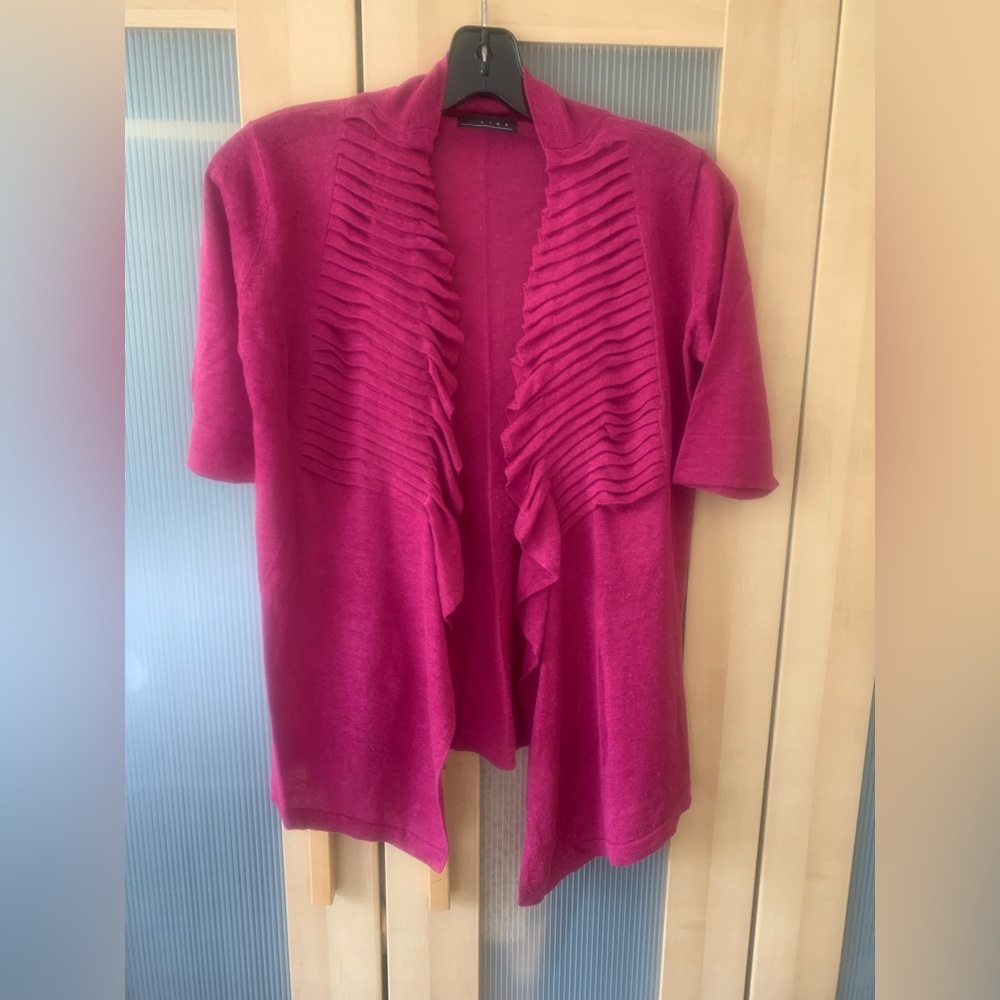 Elegant Fuchsia Women's Sweater from LINE